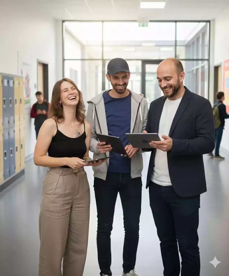 Fondateurs agence Écoles Visibles